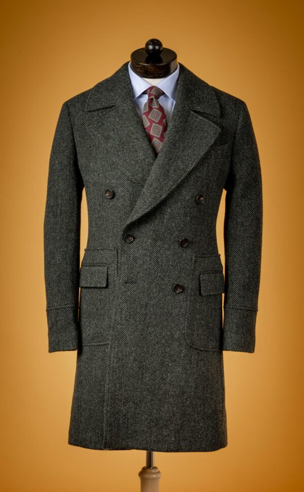 Heavy Tweed Polo Coats from Spier & Mackay - Menswear Musings