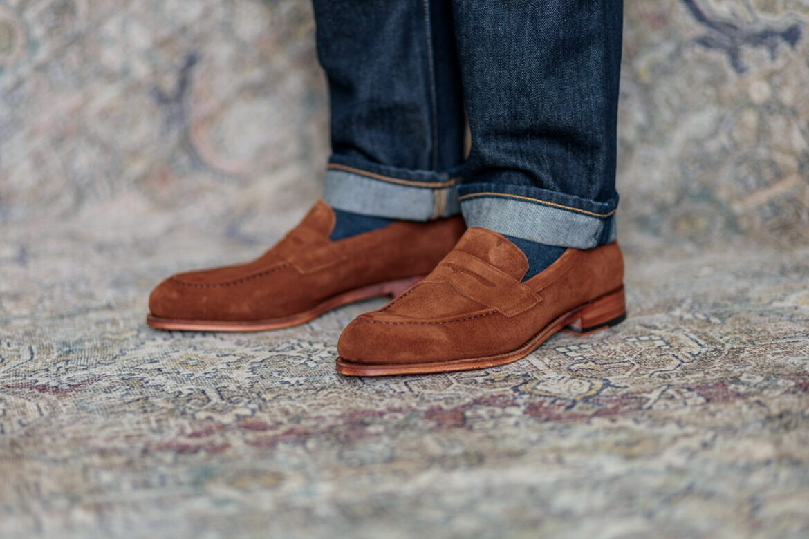 Slumber retfærdig forudsigelse A Quick Comparison of Three Mid-brown Suede Loafers (Carmina, Meermin and  Spier & Mackay) – Menswear Musings