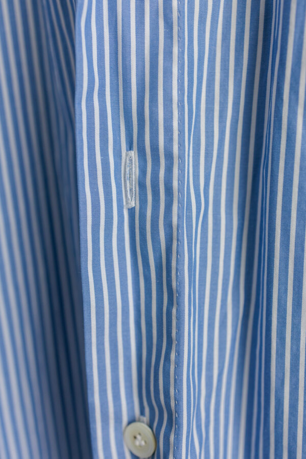 100 Hands for Cavour Sartoria Reverse Stripe Shirt, 42 - Image 3