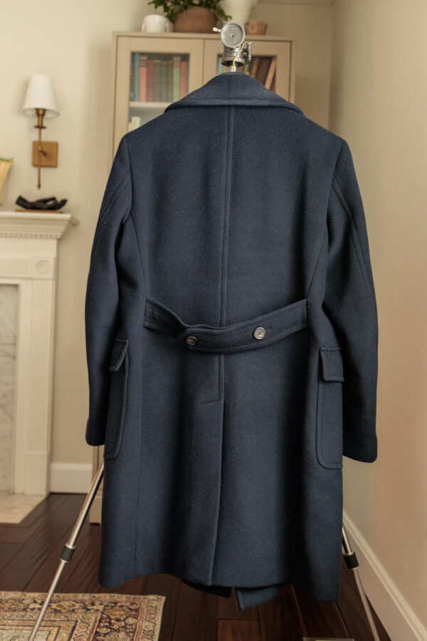 Navy Polo Ralph Lauren Ulster Coat—42R - Image 4