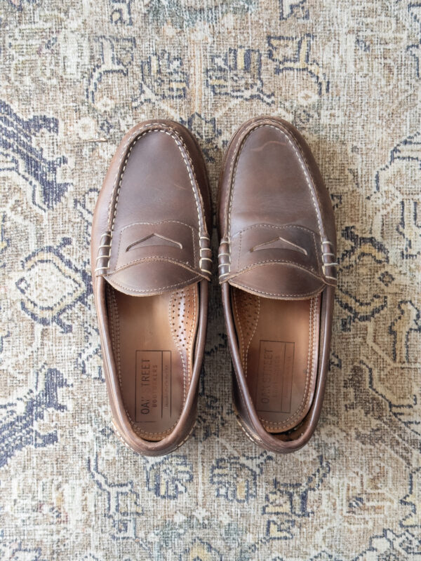 Oak Street Bootmakers Chromexcel Beefroll Loafers, Size 10.5 D - Image 2